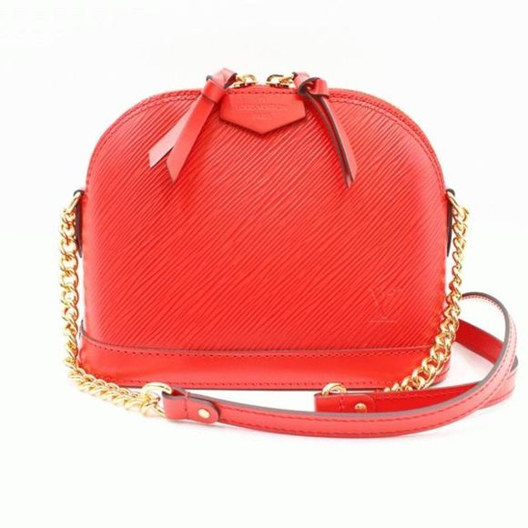 Louis Vuitton Epi Alma Mini Shoulder Bag red - Picture 1 of 5